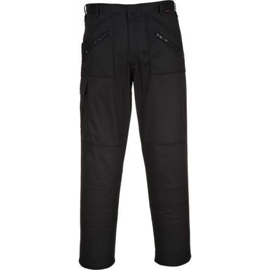 Portwest S887 Action Munkásnadrág Rövid Fazon - 36, Fekete (BHP S887BS36)