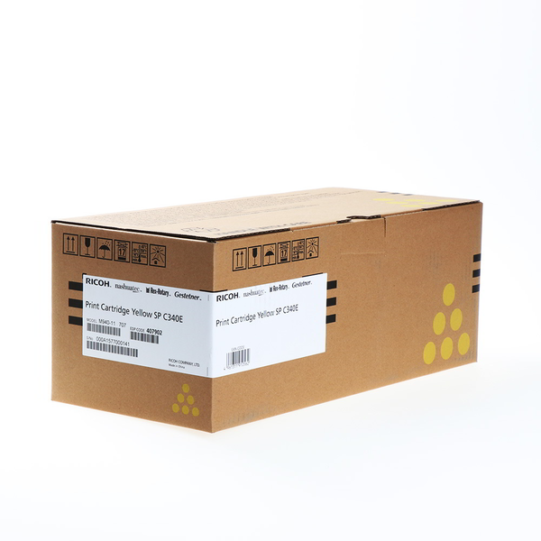 Ricoh 407902 tonercartridge 1 stuk(s) Origineel Geel