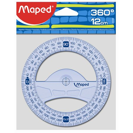 Maped Graphic Műanyag szögmérő - 360° (242360)