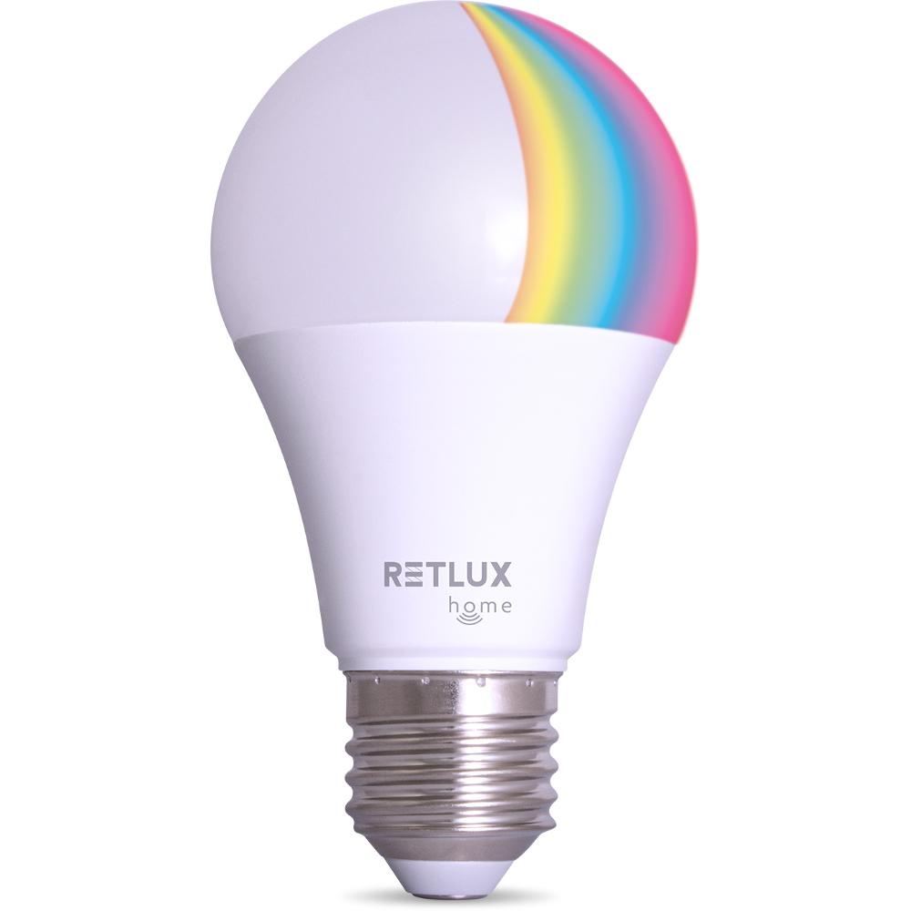 Retlux LED izzó 9W 880lm 6500K E27 - RGB (RSH 102 A60 E27)