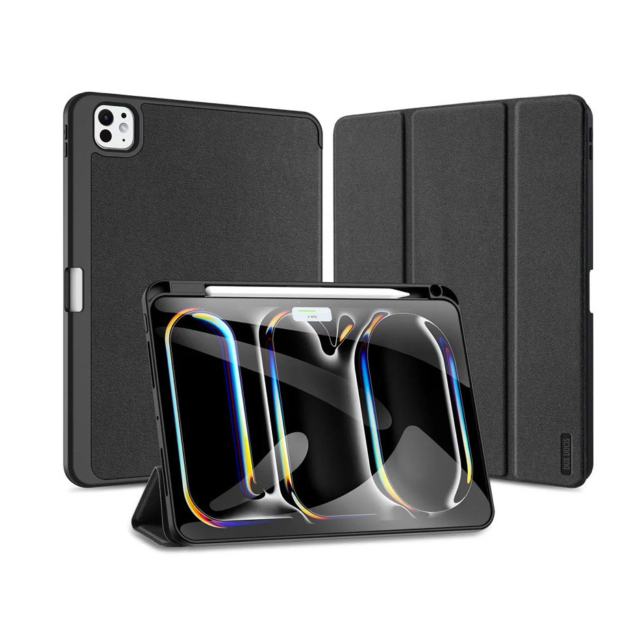 Dux Ducis Domo Series tablet tok (Smart Case Pen) - Apple iPad Pro 11 (2024) - fekete (DD006092)