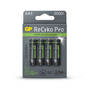 GP ReCyko Pro Photo Flash AA (HR6) 2000mAh akku (4db/csomag) (B2420)