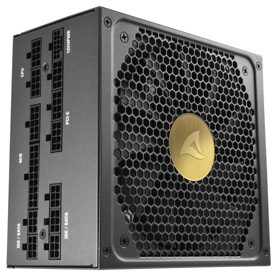 Sharkoon 1000W Rebel P30 Gold 80+ Gold Tápegység - Fekete (4044951038527)