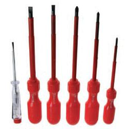 Electrician screwdriver set 6 pcs.