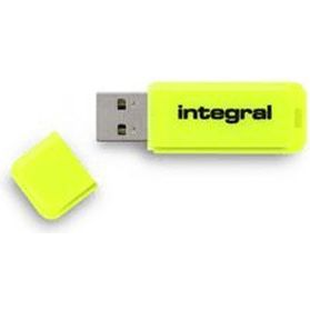 Integral 32GB USB2.0 DRIVE NEON YELLOW USB kľúč USB Typ-A 2.0 Žltá (INFD32GBNEONYL)