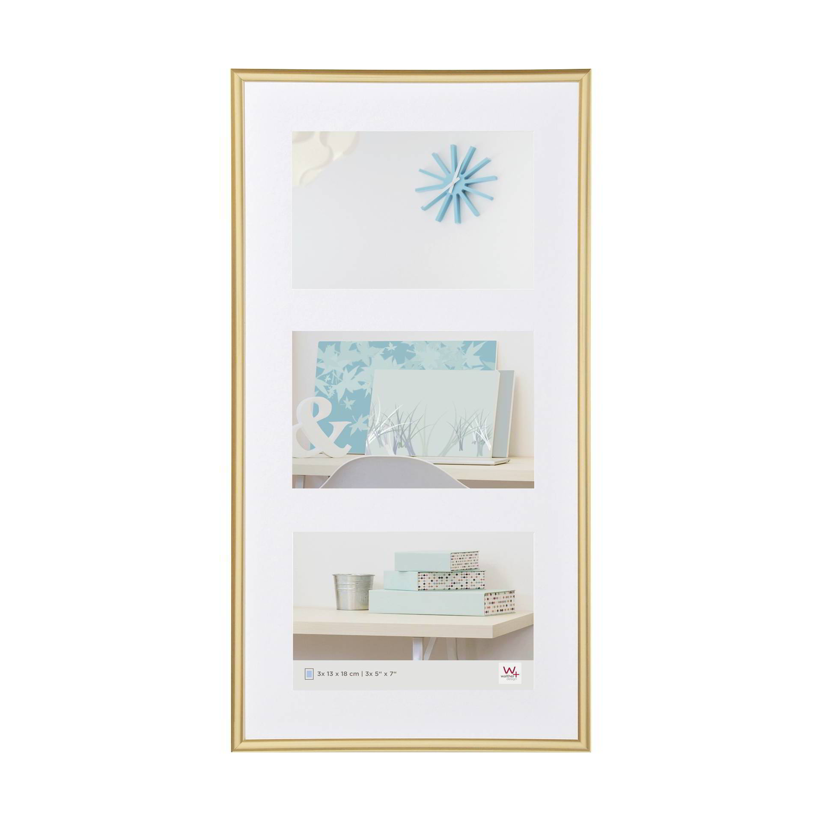 Walther KV338G New Lifestyle 51,5x26 Képkeret - Arany (KV338G)