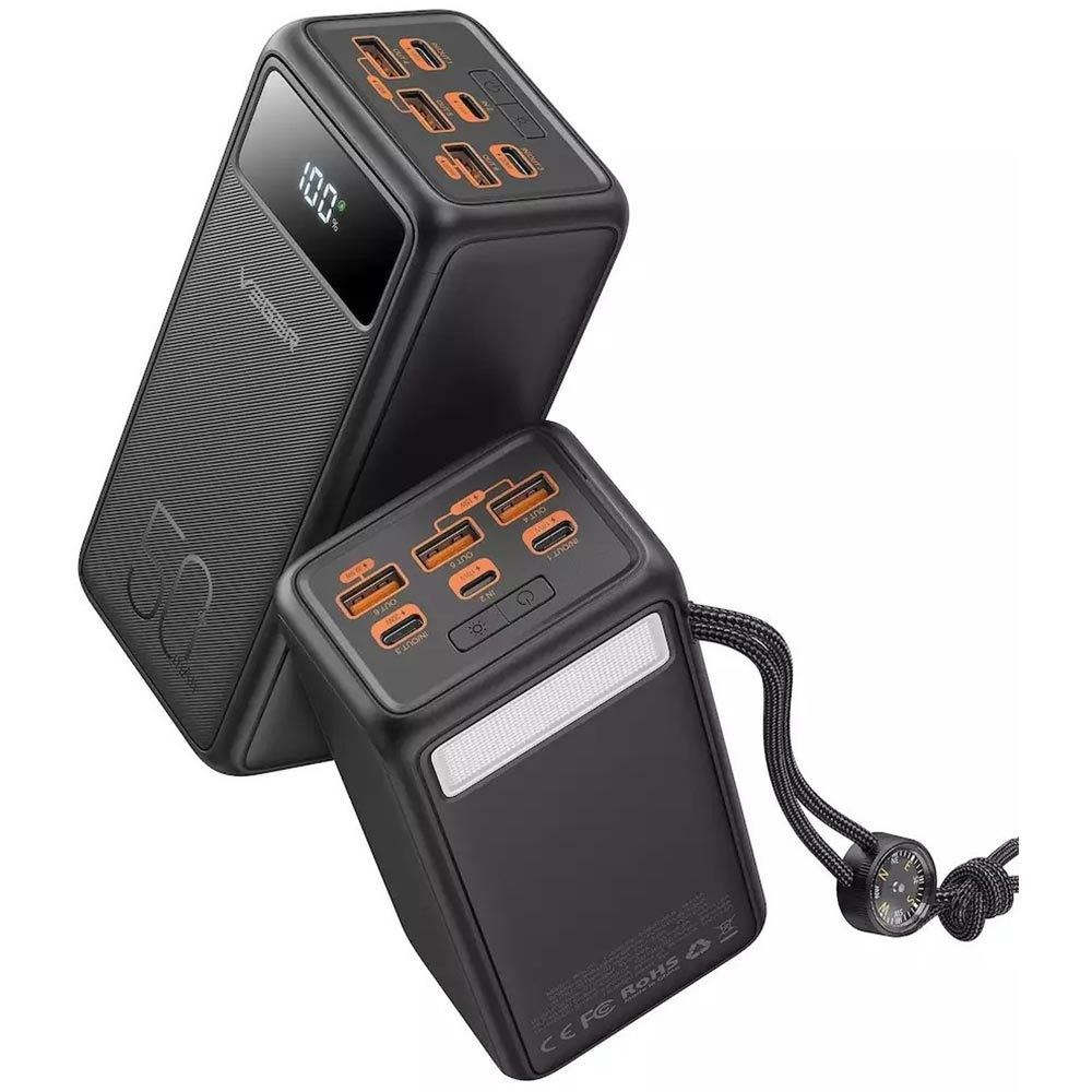 Външна батерия Veger V5001 50 000 mAh, черна