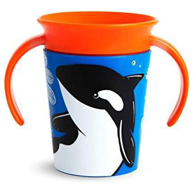 Munchkin WildLove 360° Junior füles bögre 177 ml delfin (5019090517751)