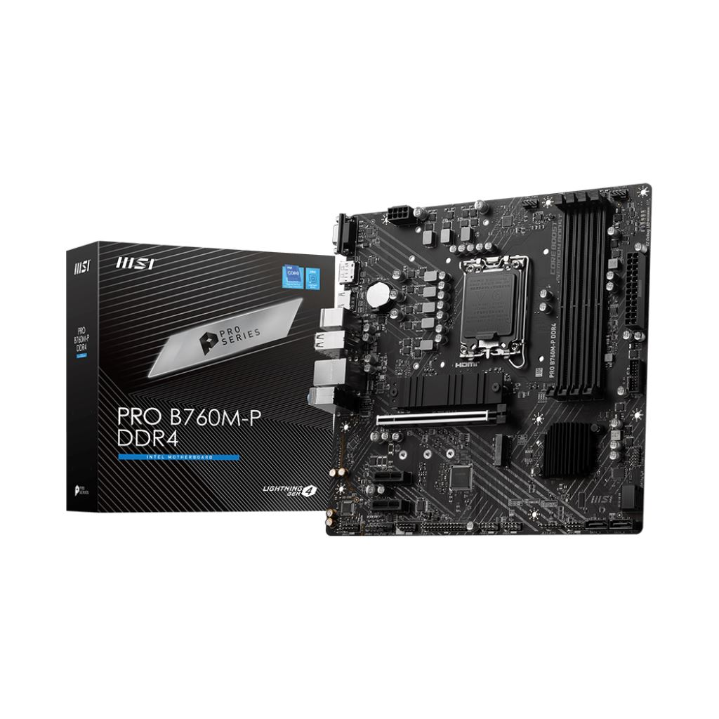 MSI PRO B760M-P DDR4 alaplap (PRO B760M-P DDR4)