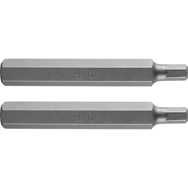 NEO 10-982 Imbusz Bit, 3/8", 6X75mm, S2, 2db