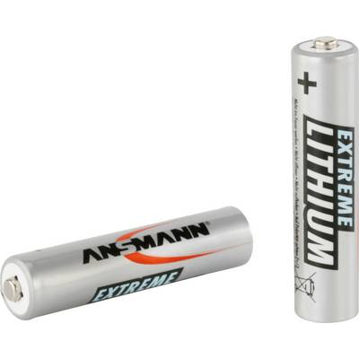Lítium mikroelem 1150 mAh, 1,5 V, 2 db, Ansman Extreme (5021013)