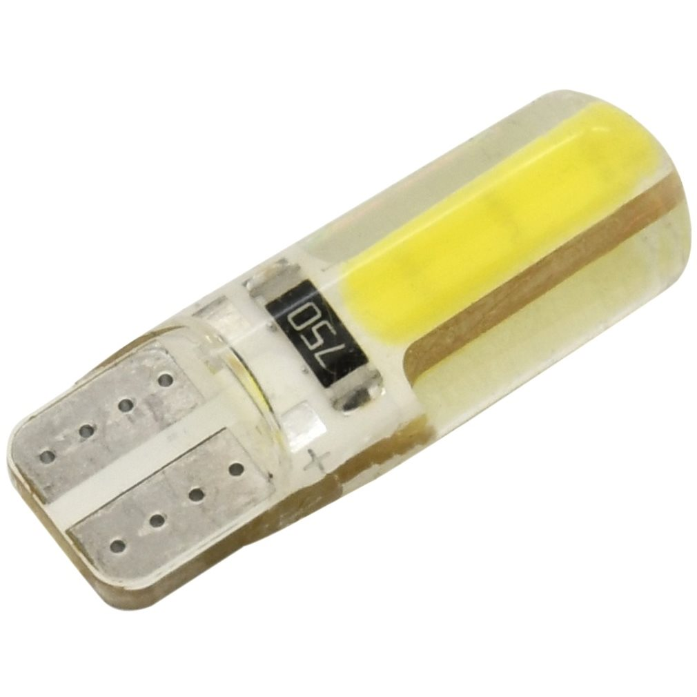 COMPASS Izzó 6 LED 12V T10 NEW-CAN-BUS fehér 2 db (8591686338300)