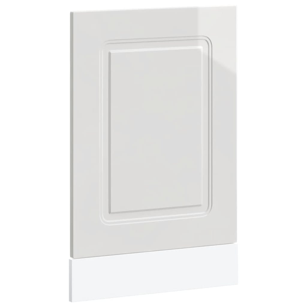 mosogatógép panel Kalmar magasfényű fehér 45x1,5x67 cm (853649)