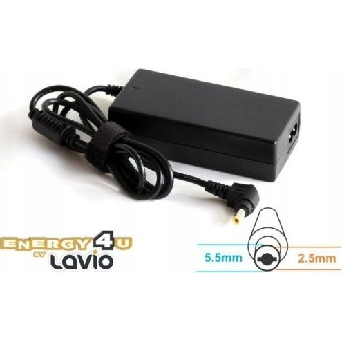 Zasilacz do laptopa Energy4U Energy4U PA116 20V / 4.5A (5.5x2.5mm) 90W, zasilacz do notebooka / laptopa Fujitsu-Siemens