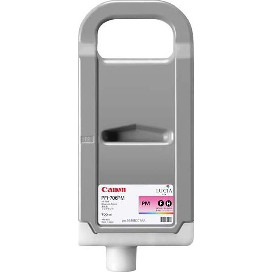 Canon PFI-706 PM глава и патрон за мастиленоструен принтер 1 броя Оригинал Висок (XL) добив Фото магнета