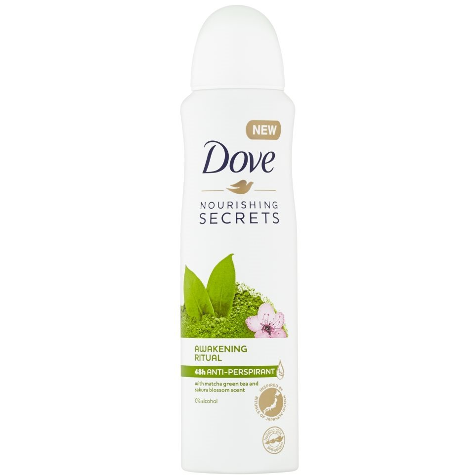 Dove Matcha & Sakura izzadásgátló spray 150ml (8720181291654)