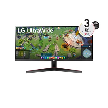 LG 29WP60G-B počítačový monitor 73,7 cm (29") 2560 x 1080 px UltraWide Full HD LED Černá