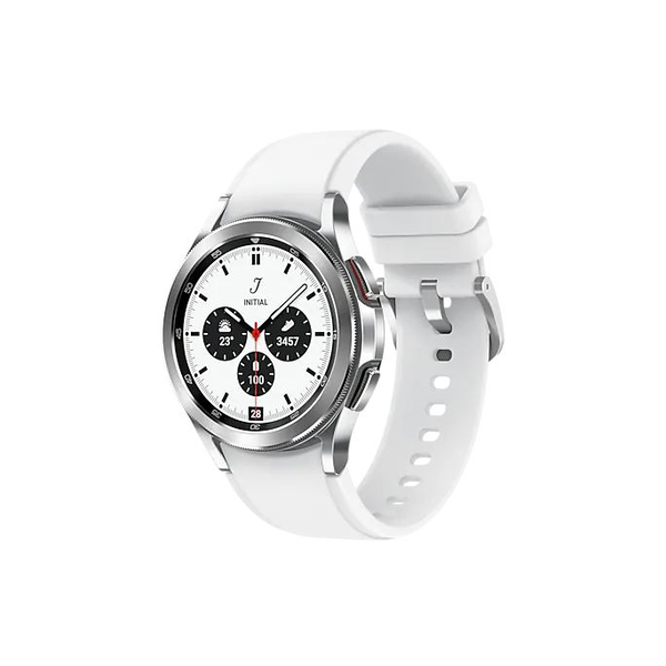 Samsung Galaxy Watch4 Classic 3,05 cm (1.2") OLED 42 mm Digital 396 x 396 Pixeles Pantalla táctil 4G Plata Wifi GPS (satélite)