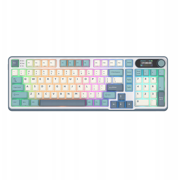 ROYAL KLUDGE RK-S98 Light Cloud Gaming Keyboard Brown switch