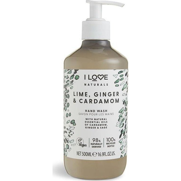 I love Naturals Hand Wash żel do mycia rąk Lime Ginger & Cardamon 500ml