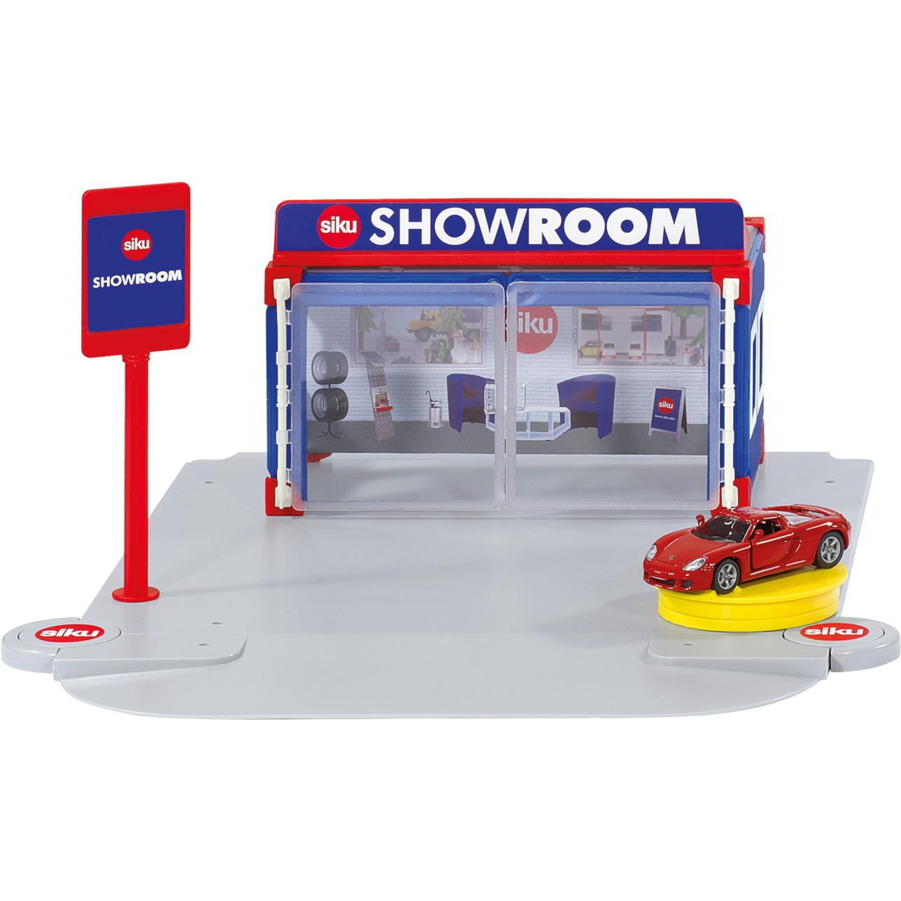 Siku 5504 Autószalon játéképület kiegészítő készlet (10550400000)