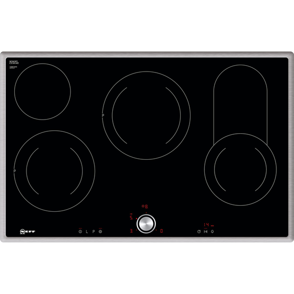 Neff T18BT16N0 Negro Integrado 80 cm Cerámico 4 zona(s)