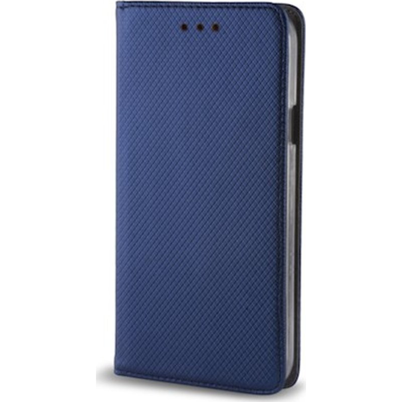 Smart Magnet Samsung A356 Galaxy A35 Oldalra Nyíló Mágneses Könyv Tok Szilikon Belsővel Sötétkék (GSM178681)