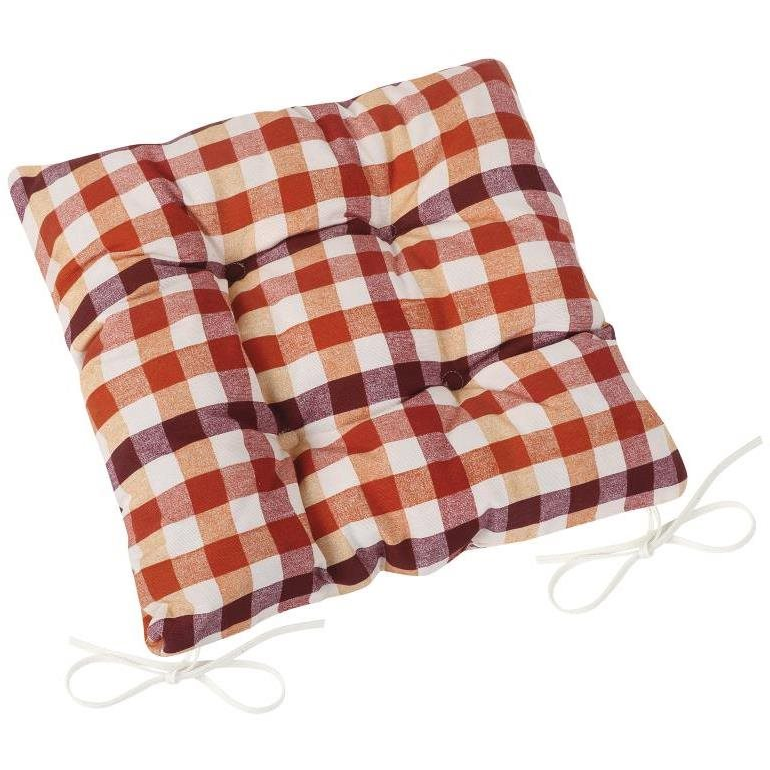 Bellatex EMA quilted - 40 × 40 cm, quilted - terra cube (7352)