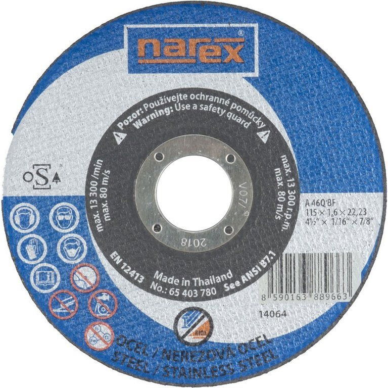 NAREX 115/1,6 mm fémhez, A 46Q BF (7899795)