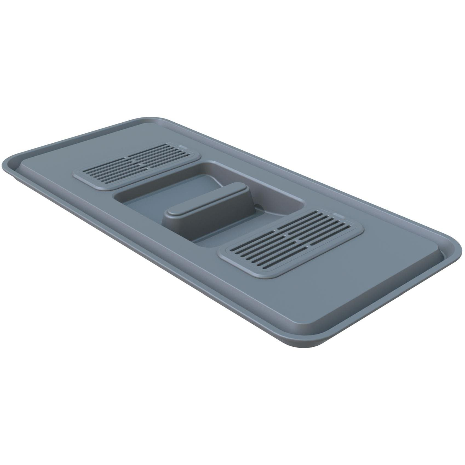 Elletipi Fedő szaggátló szűrővel keskeny műanyag szemétkosárhoz, NARROW, 13,5 x 29 cm (PTP CS C97)