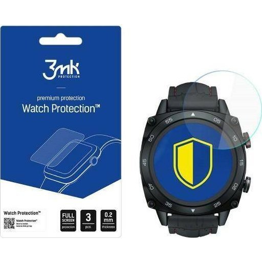 3mk Óra kijelző védőfólia FlexibleGlass hibrid üvegfólia 7H Cubot C3 (5903108495257)