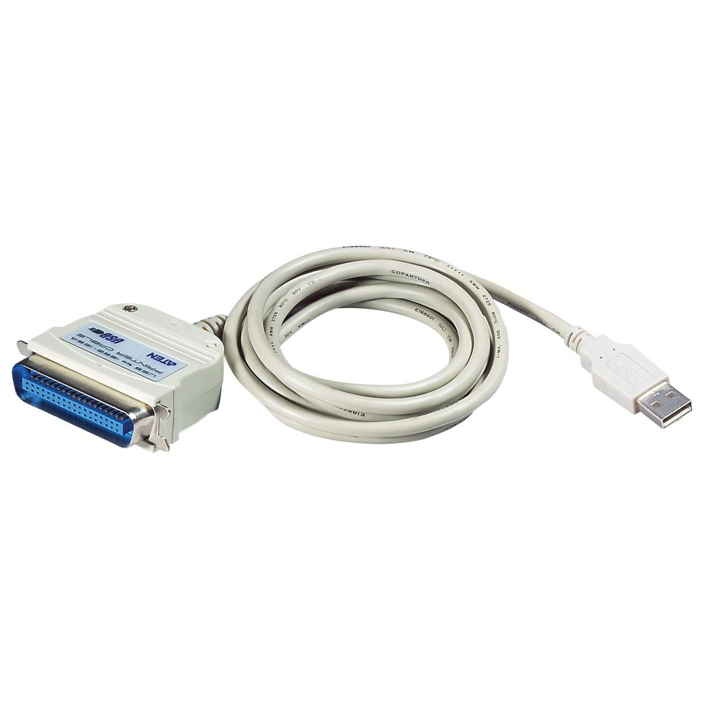 ATEN átalakító USB Type-A - IEEE 1284 Parallel 1.8m (UC1284) (UC1284)