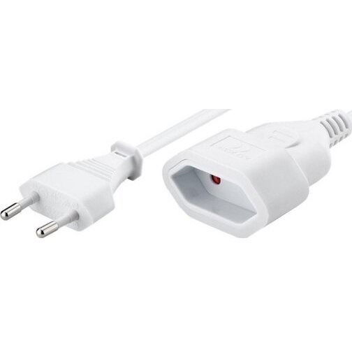 PremiumCord Dupla villa 230 V 2 m fehér (kpsm2w)