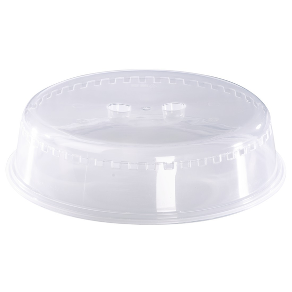 Xavax | Tapa Para Microondas De 26cm, Transparente, Resistente, De Plástico, Apto Para El Lavavajillas
