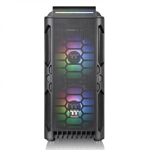 Компютърна кутия Thermaltake Level 20 RS Tempered Glass ARGB, Mid-Tower, Без захранващ блок, ATX, Black