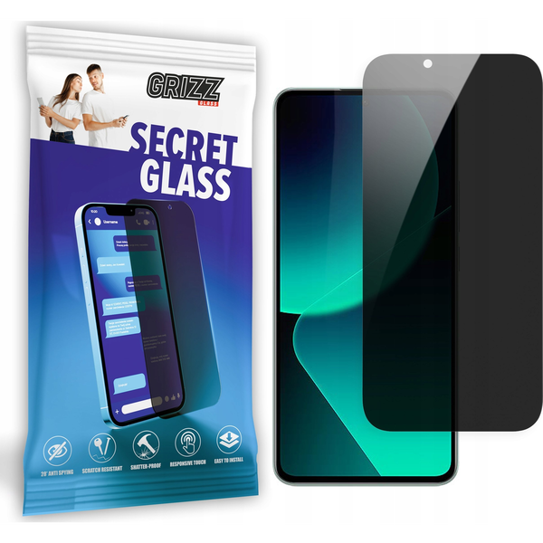  GrizzGlass Szkło prywatyzujące GrizzGlass SecretGlass do Xiaomi 13T