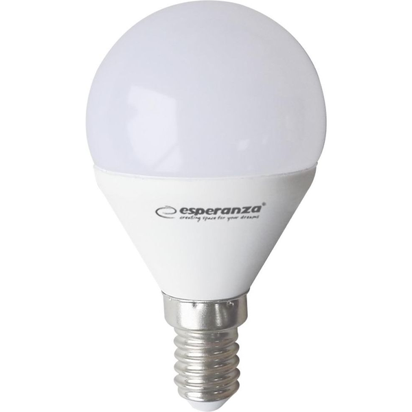 LED žiarovka Esperanza G45 E14 6 W