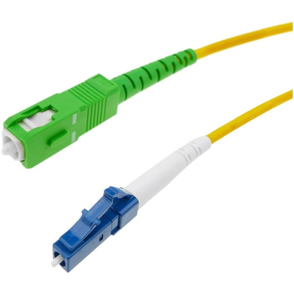 Techly ILWL D9-MAL-050TY InfiniBand og fiberoptisk kabel 1 m LC SC LC/SC Gul