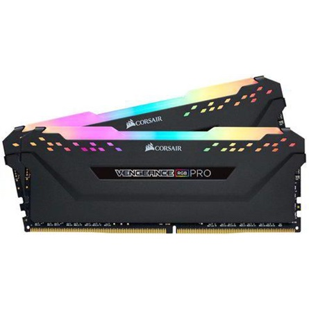 Corsair Vengeance RGB Pro DDR4 3000MHz 16GB Fekete Memória (CMW16GX4M2C3000C15)