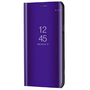 Huawei P40 Pro, Oldalra nyíló tok, hívás mutatóval, Smart View Cover, lila (utángyártott)