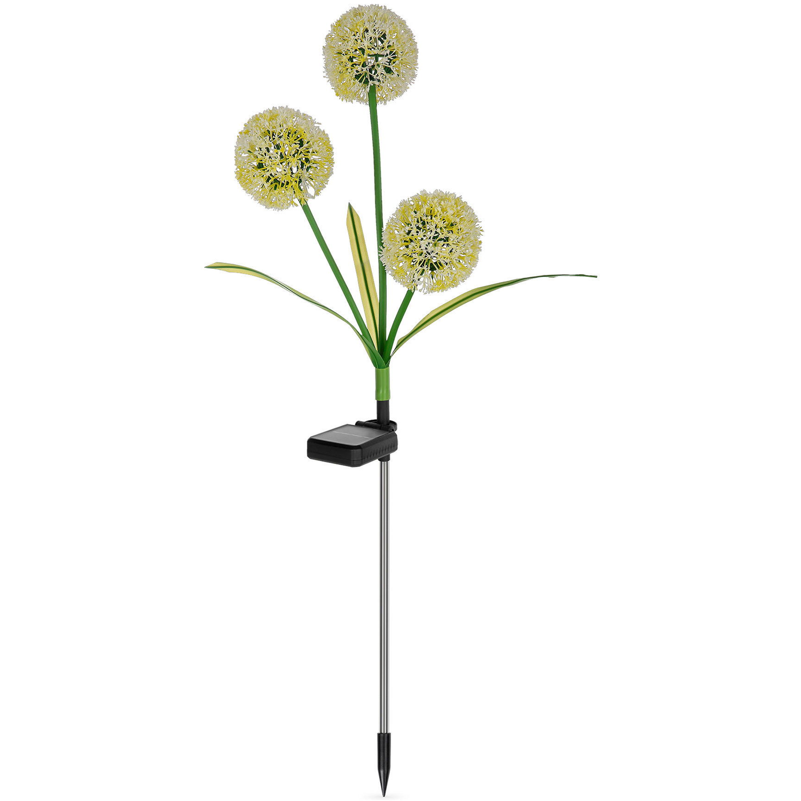 Rebel ZAR0580 Zahradní solární osvětlení česnek, IP65, 3000 K, 68 cm (5901890122146)