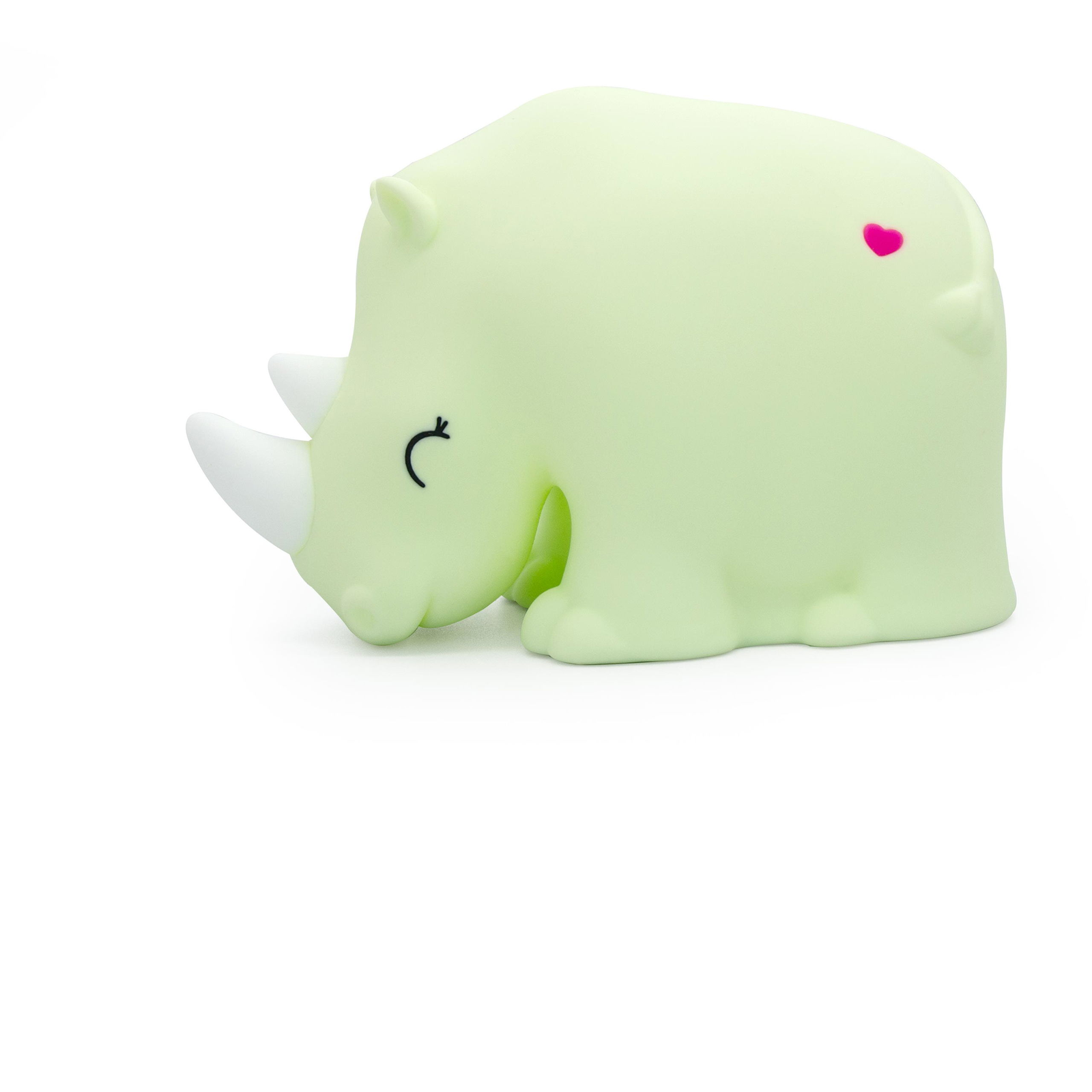 MTM DHINK éjszakai fény - orrszarvú, világoszöld, USB (DHINK437-21)