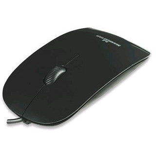 Manhattan 177658 mouse Ufficio Ambidestro USB tipo A Ottico 1000 DPI