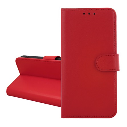 Tok álló, bőr hatású (FLIP, oldalra nyíló, kártyazseb, asztali tartó) PIROS Honor Magic 7 Lite "Gigapack csomagolás" (GP-171302)