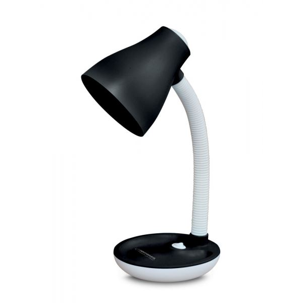 Настолна лампа, Esperanza, LED, 220-240V, Черно/Бяло