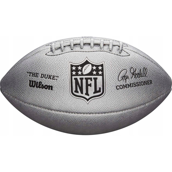 WILSON SPORT Amerikai focilabda Duke Metallic ezüst