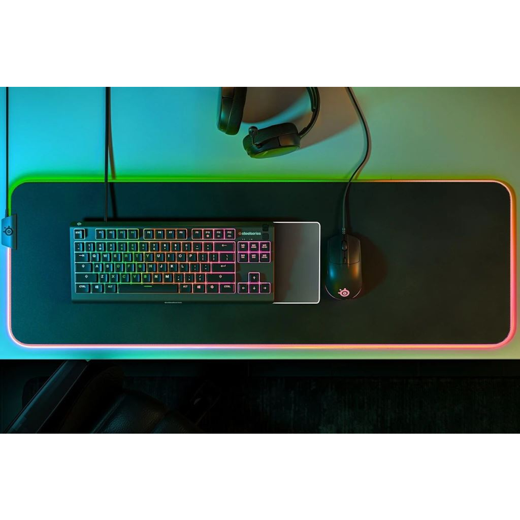 Steelseries Apex 3 TKL Gaming Keyboard Aqua UK (64934) (ST64934)