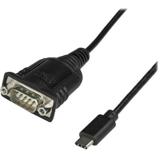 StarTech.com ICUSB232C seriële kabel Zwart 0,4 m DB-9