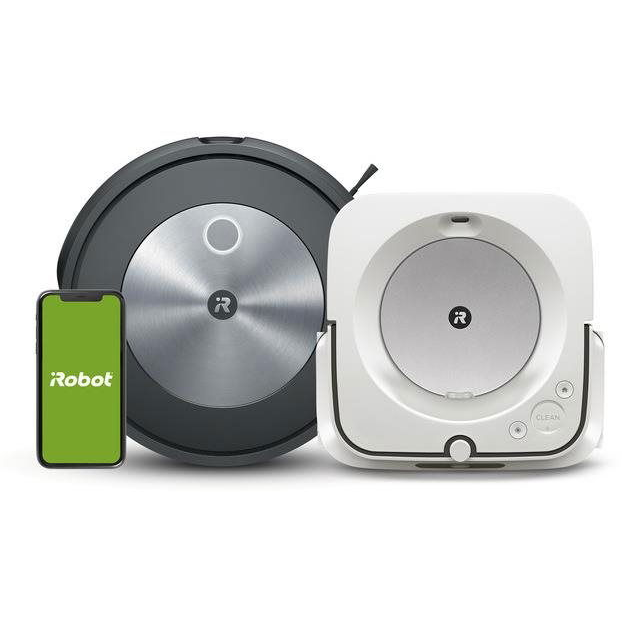 iRobot Roomba j7 és Braava jet m6 (white) (j715840BM6)