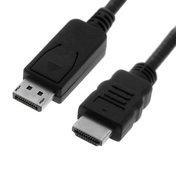 Видео кабел ROLINE 11.99.5783, DisplayPort M - HDMI M, черен, 4.5 м